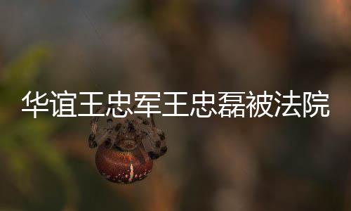 被法军王金额忠磊制执执行院强亿行 王忠超3华谊