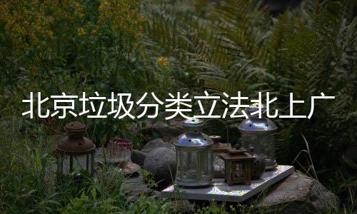 北京北上将进广深制分入强分类垃圾立法类